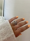 Anillo plata & oro