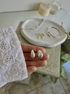 Aros Gota Silver