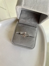 Anillo Cristal Hoja