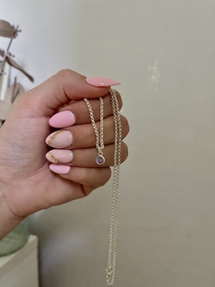 Collar cubic lila