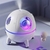 Difusor Humidificador de ar Cápsula Espacial Astronauta USB portátil 220ml luz LED colorida
