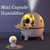 Difusor Humidificador de ar Cápsula Espacial Astronauta USB portátil 220ml luz LED colorida - comprar online