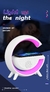 Carregador sem fio multifuncional com Som Bluetooth, hora e Luminária na internet