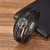 Bracelete/Pulseira luxo multicamadas - couro e aço inox - comprar online
