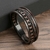 Pulseira/Bracelete multicamadas - couro com aço inox - comprar online