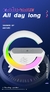 Carregador sem fio multifuncional com Som Bluetooth, hora e Luminária na internet