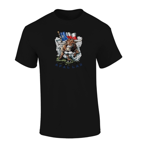 Camiseta Boi Bravo logo Estilizado Apallas