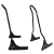 Sissy Bar fixo Easy Rider Sem Grelha Preto Low Rider M8 - comprar online