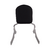 Sissy Bar Fixo Tradicional Sem Grelha Soldado Cromado Sportster 1200CA - Cheio de Pulga