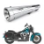 Ponteiras Com Bocal em Alumínio Cromado Heritage M8 2026 em diante