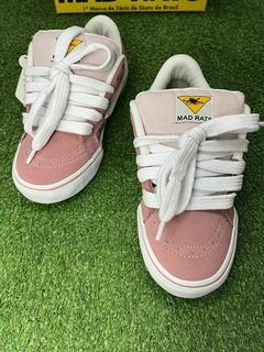 Tênis Mad Rats Bulky Classic 90 Camurça Rosa Blush - Ugla Store