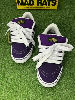 Tênis Mad Rats Bulky Classic 90 Camurça Roxo