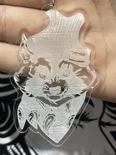 Chaveiro Raccoon Style - comprar online