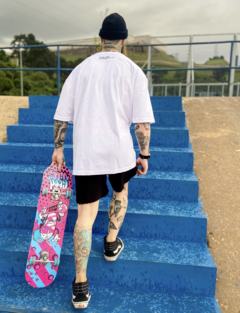 Camiseta Raccoon Style - Edição Street Animals - LotuStreet Skateboard | Streetwear