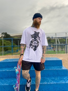 Camiseta Raccoon Style - Edição Street Animals na internet