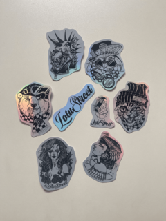 Adesivos Holográficos Pack #01 - comprar online