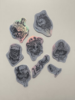 Adesivos Holográficos Pack #03 - comprar online