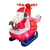 Helicóptero Papai Noel Inflável C/Luz Decoração Natal 1,90m - comprar online