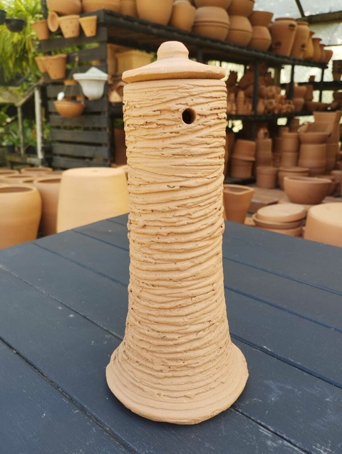 Vaso de Cerâmica suspenso para Orquídeas