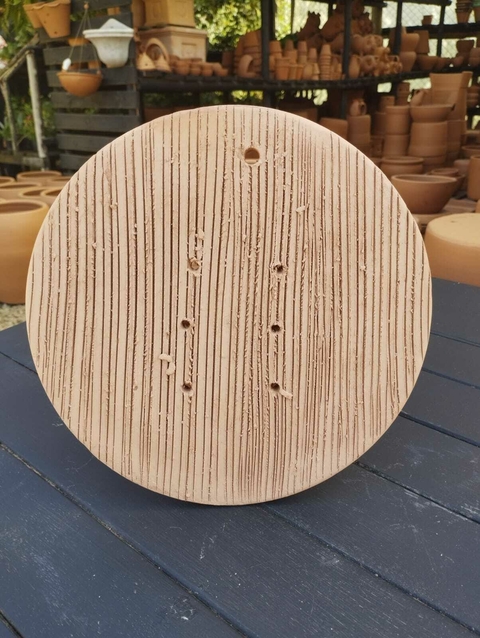 Placa de Cerâmica para Orquidea (Disco)