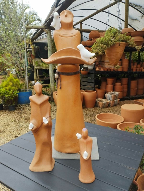 Imagem São Francisco de Assis em Cerâmica (3 Tamanhos)