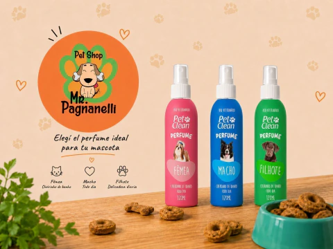 PET CLEAN PERFUME CACHORROS 120 ML