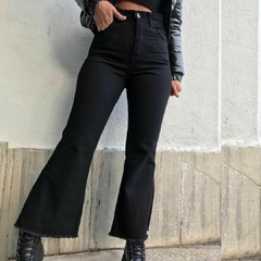 Jean Wide Leg negro