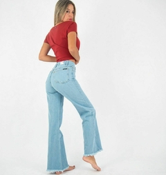 Jean Wide Leg celeste - comprar online