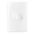 Conjunto interruptor simples Branco Sleek MarGirius