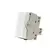 Modulo interruptor simples Branco/Preto Sleek MarGirius