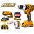 Parafusadeira e furadeira brushless C/impacto 1/2 C/ 2 baterias 20V-INGCO BRASIL - comprar online
