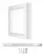 Plafon de led 24W quadrado 6500k SOB. Branco ( Painel led ) - comprar online