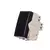 Modulo interruptor simples Branco/Preto Sleek MarGirius - comprar online