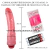 CAIMAN CONSOLADOR BANANA CON VIBRADOR DE SILICONA 10-704-64