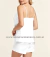 LUCIA PIJAMA DE RASO LISO DOS PIEZAS BLANCO 1002B - comprar online