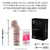 ST CONSOLADOR ESTIMULADOR DE PUNTO G Y CLITORIS DE SILICONA CON VIBRADOR 10 VELOCIDADES RECARGABLE LUXURY MINI VIBRO 4 19021-D