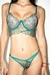 Imagen de ANDRESSA CONJUNTO BUSTIER TAZA SOFT CON ARO DE TUL BORDADO Y COLALESS REGULABLE VERDE E 2061V