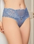 PLAYBOY CULOTE LESS BLINK DE PUNTILLA Y TUL LISO AZUL 2412BAZ - comprar online