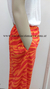 POEMA PIJAMA DOS PIEZAS DE POPLIN CON PALAZO ESTAMPADO BLANCO Y CEBRA NARANJA 4347CN - LENCERIA CATAMARCA MAYORISTA