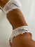ANDRESSA CONJUNTO TAZA SOFT CON ARO DE PUNTILLA CON COLALESS BLANCO L 5689B - comprar online