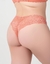 YVETTE CULOTE JOCELINE DE MICROFIBRA Y PUNTILLA CORAL 60124CO - comprar online