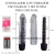 ST CONSOLADOR VIBRADOR CON FUNDA DE USO ANAL Y VAGINAL BF011 BLACK