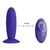 PRETTY LOVE PLUG ANAL CON SOPAPA MEDIANO DE SILICONA CON VIBRADOR 12 VELOCIDADES A CONTROL REMOTO RECARGABLE BI-040045WL - LENCERIA CATAMARCA MAYORISTA