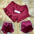 DELT SHORT SATEN CON VOLADOS BORDO SHORTBO