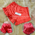 DELT SHORT SATEN CON VOLADOS ROJO SHORTR - comprar online