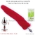 ST PLUG ANAL CHICO DE METAL CON COLA ROJA RY-001+MPJ-007