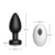 ST KIT DE PLUG ANAL DE SILICONA 4 TAMAÑO 1 CON VIBRADOR A CONTROL REMOTO RECARGABLE KIT 2 ST-AN-0156 en internet