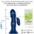 ST PLUG ANAL DE SILICONA CON 10 VIBRACIONES AZUL CON CONTROL RECARGABLE JIMY 1 ST-AN-073