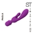 ST DOBLE ESTIMULADOR CON VIBRADOR DOS MOTORES Y EN OTRO ESTREMO MASAJEADOR REGARGABLE PAOLA 3 EN 1 ST-VB-0290 - comprar online