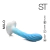 ST CONSOLADOR DE USO ANAL Y VAGINAL DE SILICONA CON SOPAPA MILO SWD317-BX - comprar online
